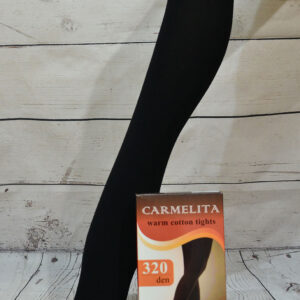 Колготки жіночі теплі в'язка "Carmelita-чорний"