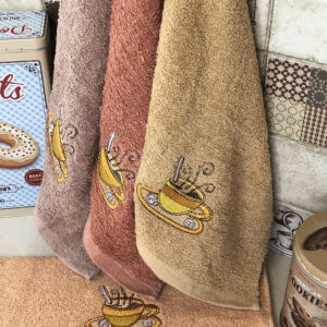 Рушник кухонний махровий Кава 20 штук "РК-336