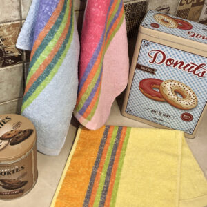 Рушник кухонний махра Смужка 20 штук "РК-351