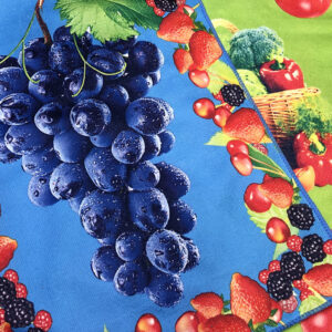 Рушник кухонний мікрофібра Фруктове асорті 20 штук "РК-357