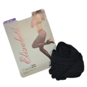 Колготки жіночі Elizabeth 20 den T-band Nero