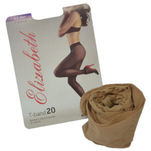 Колготки жіночі Elizabeth 20 den T-band Visone