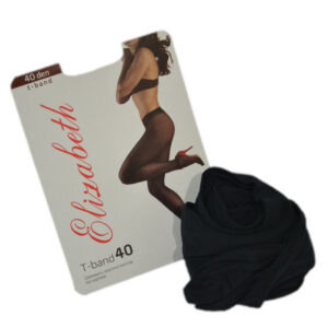 Колготки жіночі Elizabeth 40 den T-band Nero