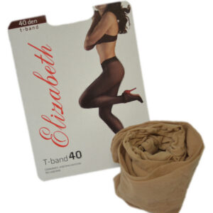 Колготки жіночі Elizabeth 40 den T-band Visone