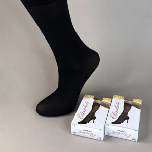 Гольфіки Elizabeth 30 Den Лайкра GN-301-чорні