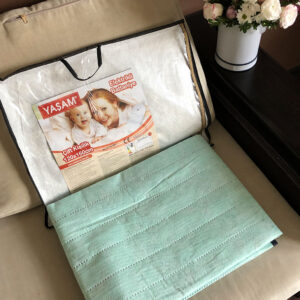 Електро-простирадло полуторне "Termo-04-салатовий