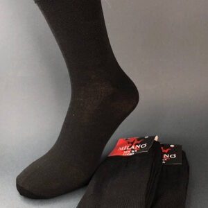 Шкарпетки чоловічі стрейчові чорні "Мілано-001