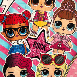 Рушник пляжний махра-велюр LOL "2919