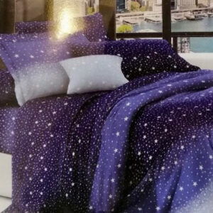 Комплект постільної білизни Напівторний "Z-010-blue"