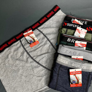 Труси чоловічі однотонні асорті х/б-стрейч Батал "3018