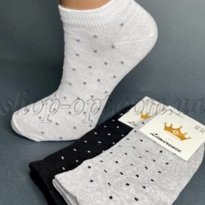 Шкарпетки жіночі низькі асорті Точка "ZL-1114"