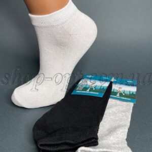 Шкарпетки жіночі низькі бавовна асорті "Sus-920