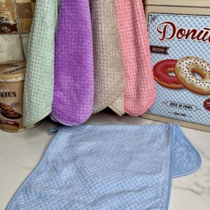 Рушник кухонний пухнастий однотонний мікрофібра "РК-643