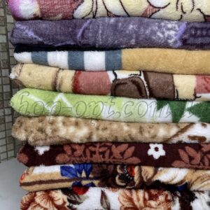 Плед плюшевий полуторний з малюнком "1495-опт