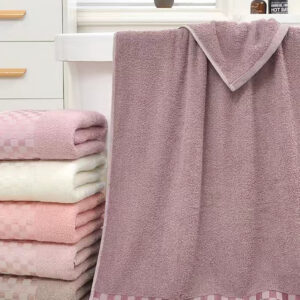 Рушник махровий щільний Шахівниця 6 шт. «ПБ-516