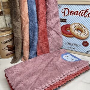 Серветка велика мікрофібра пухнаста Хвиля 20 штук "СК-80