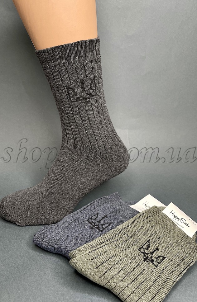 Шкарпетки чоловічі махрові теплі асорті “Patriot-2023