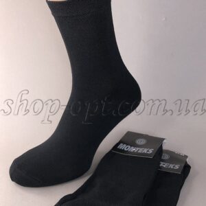 Шкарпетки чоловічі махрові чорні "Монтекс махра-001