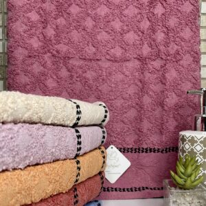 Рушник махровий для обличчя Рифлений ромб 6 шт. "PL-562