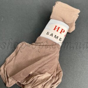 Шкарпетки безрозмірні в пучках лайкра "Ірина-сірі