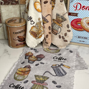 Рушник мікрофібра пухнаста Кавомолка "РК-711"