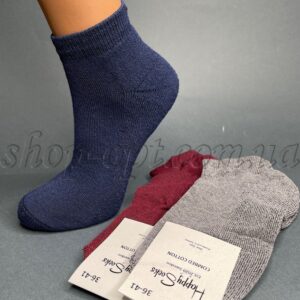 Шкарпетки короткі жіночі утеплені з махровою стопою Sus-1288