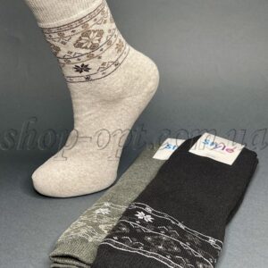 Шкарпетки жіночі махрові Style Орнамент "ST-1912"