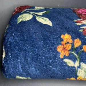 Плед плюшевий двоспальний з малюнком "2084-3.