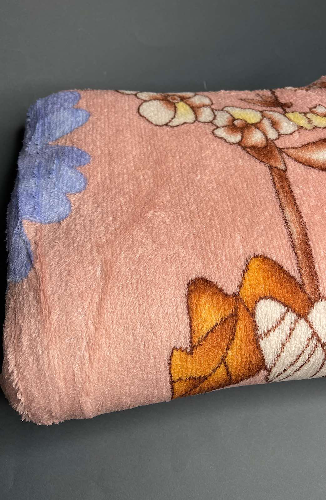 Плед плюшевий Євро з малюнком “3084-4.