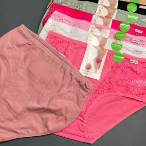 Труси жіночі батал коттон з мереживом "3732