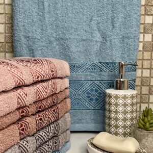 Рушник махровий для обличчя Орнамент "PL-604"