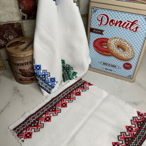 Серветка мікрофібра велика Вишиванка 20 штук "СК-107