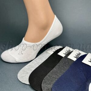 Сліди чоловічі однотонні на силіконі Jujube "F568-асорти"