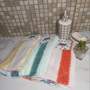 Серветка кухонна мікрофібра пухнаста 20 штук "СК-116