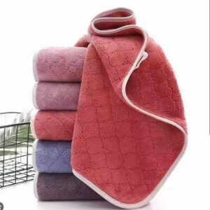 Рушник мікрофібра з окантовкою Ромбік 20 штук "РК-774"