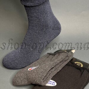 Шкарпетки чоловічі медичні бавовна без гумки "Vip-529