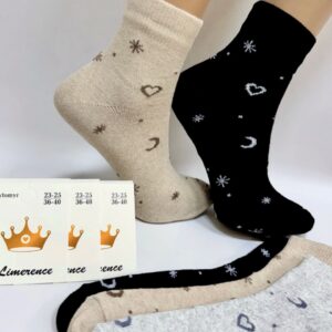 Шкарпетки жіночі середньої висоти Нічне небо "ST-3223