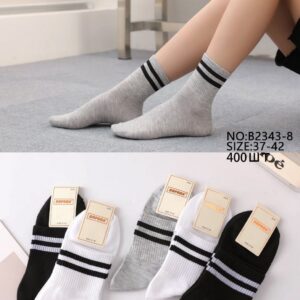 Шкарпетки жіночі середні Корона Смужка "B2343-8