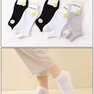 Шкарпетки жіночі Корона короткі асорті "BY826-9
