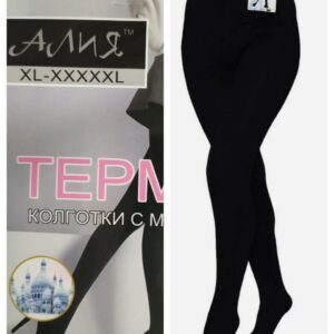 Колготки безшовні тонке хутро Алія 6 шт " V04