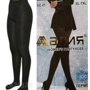 Колготки безшовні на флісі Алія 6 шт "С01"