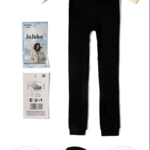 Лосіни жіночі безшовні бавовна на товстому хутрі Jujube "В579N