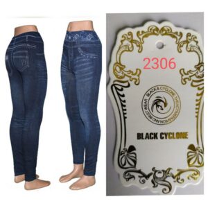 Лосіни безшовні під джинс на хутрі батали 6 шт " 2306