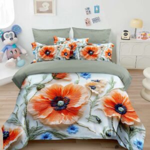 Комплект Євро з малюнком 5D на резинці "5D175-4