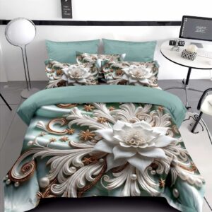 Комплект Євро з малюнком 5D на резинці "5D175-12