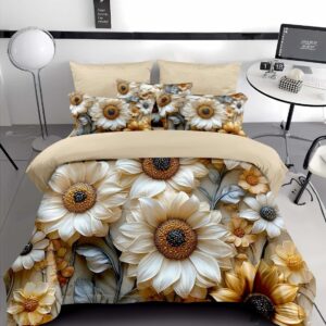 Комплект двоспальний з малюнком 5D на резинці "5D165-7