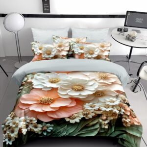 Комплект двоспальний з малюнком 5D на резинці "5D165-17