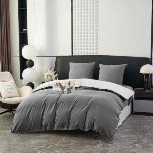 Комплект Євро постіль однотонна Мокра бавовна "MS165-9