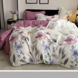 Комплект Євро з малюнком Фланель (4 наволочки) "FLR160-7