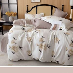 Комплект Євро з малюнком Фланель (4 наволочки) "FLR160-19